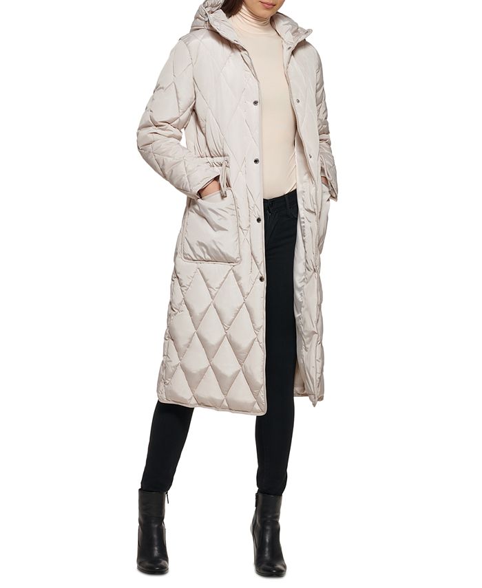 Kenneth Cole Women's Hooded Anorak Coat & Reviews - Coats & Jackets ...