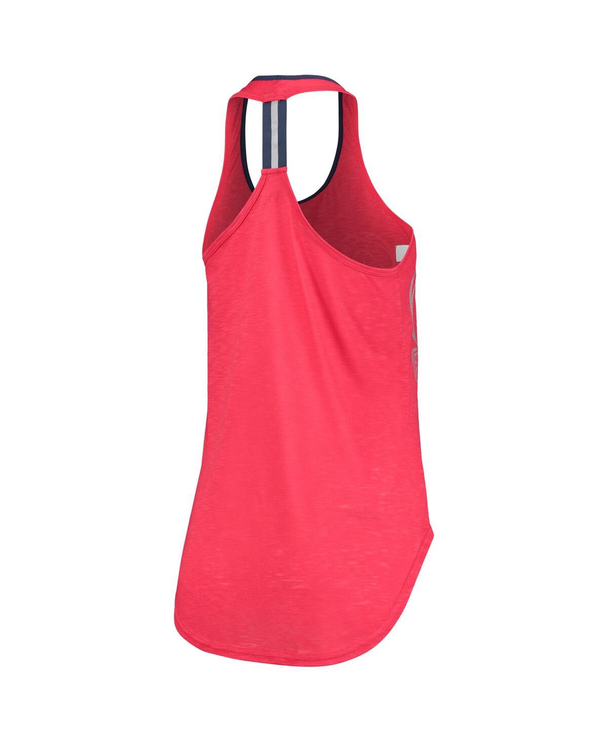Shop G-iii Sports By Carl Banks Women's  Red Washington Wizards In The Stands Tank Top