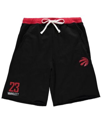 Men's Fred VanVleet Black and Red Toronto Raptors Big and Tall French ...