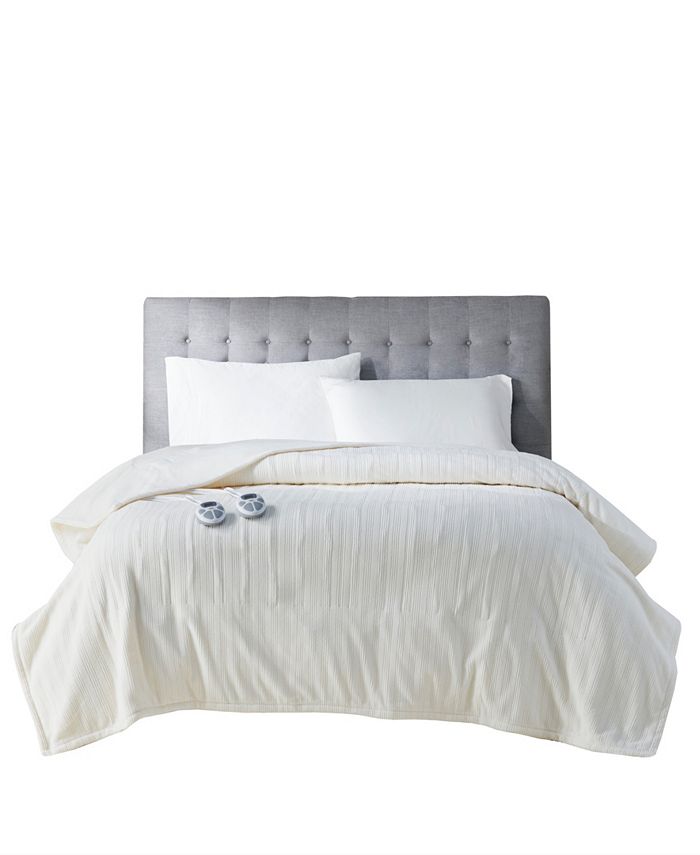 Serta Electric MicroFleece Blanket, Twin Macy's