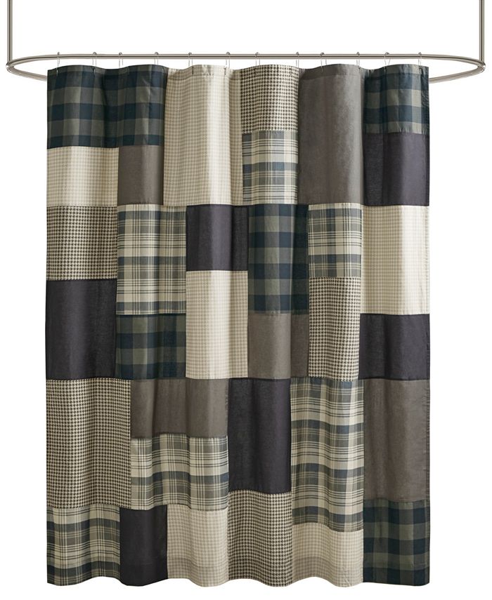 Woolrich Winter Hills 100 Cotton Shower Curtain, 72" x 72" Macy's