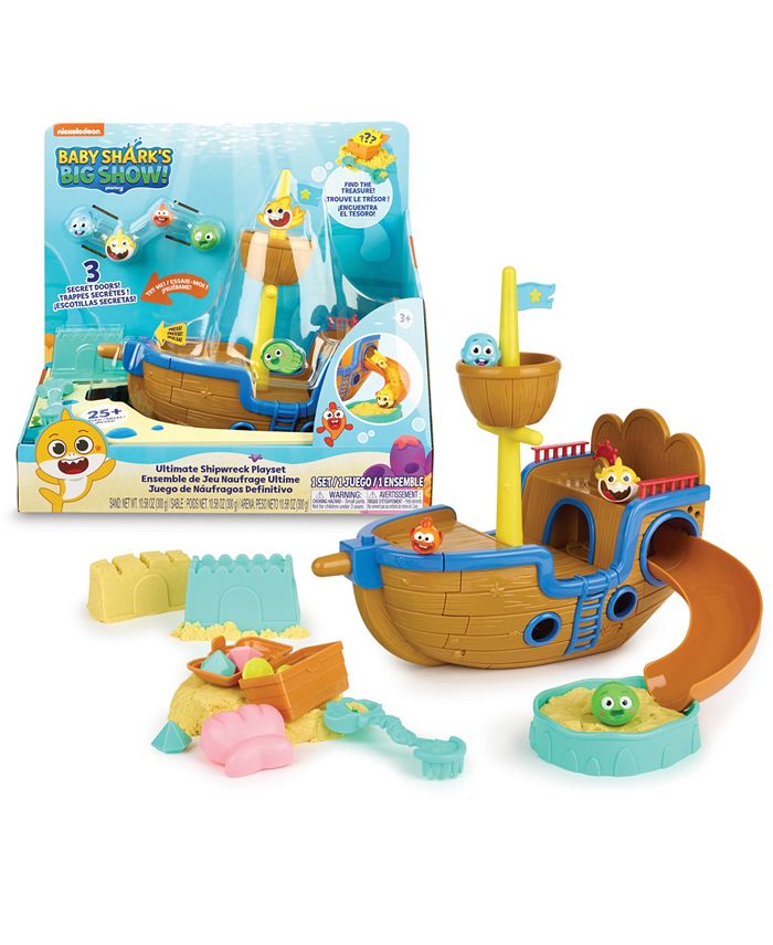WowWee Baby Shark\'s Big Show! Bath Toy Bundle - 15 Pieces - Kids Bath Toys