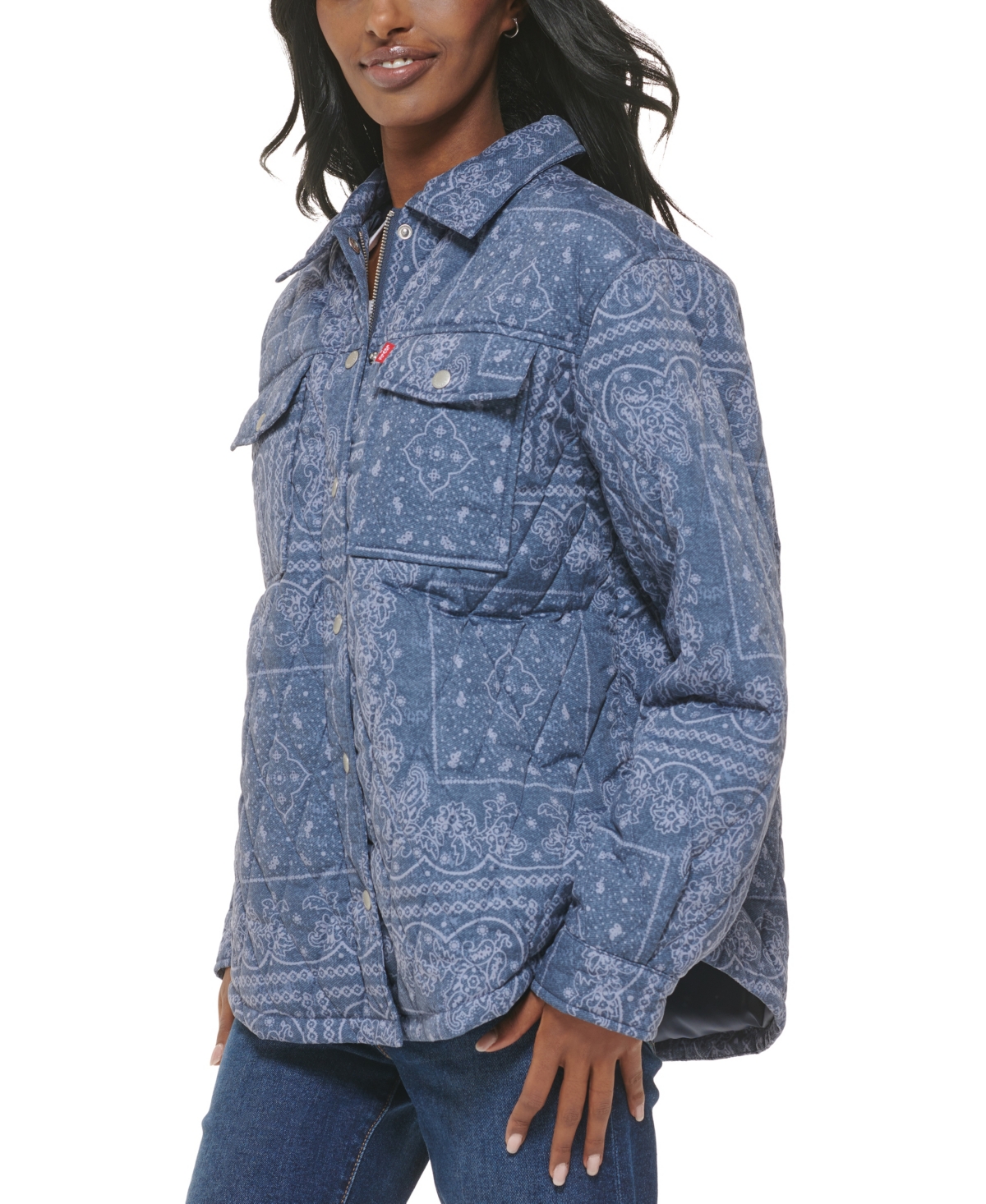 Levi s Women s Quilted Shirt Jacket Smart Closet