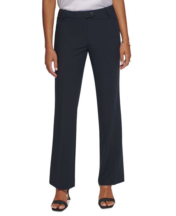 Calvin Klein Women's Modern Fit Trousers, Regular & Petite - Macy's
