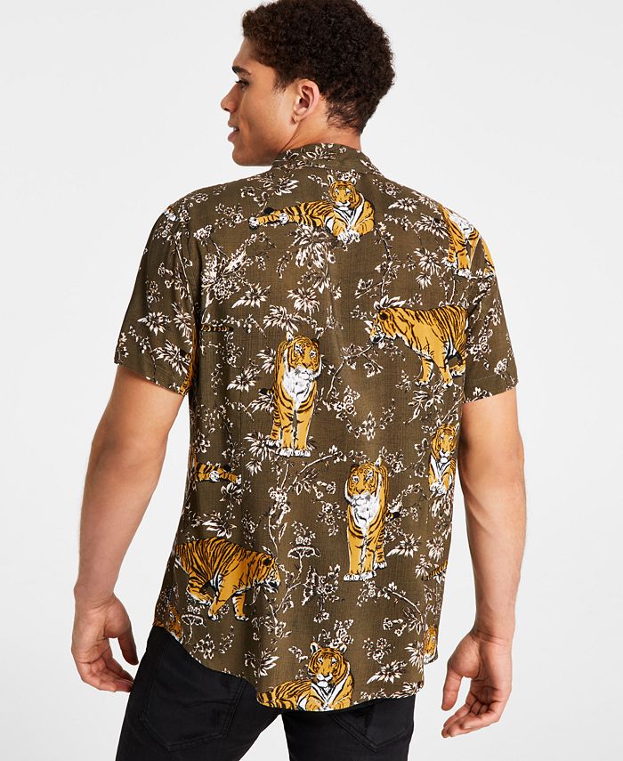 guess tiger shirt