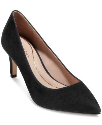 Cole Haan The Go-To Suede Pump, 6 / Black
