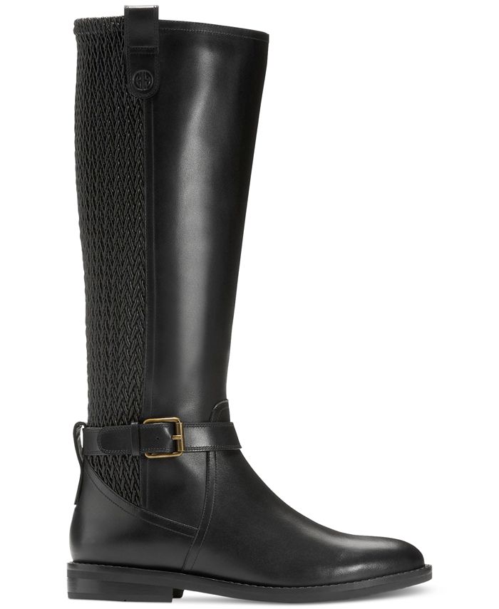 Cole Haan Women's Cape Stretch Buckled Ridiing Boots & Reviews - Boots ...