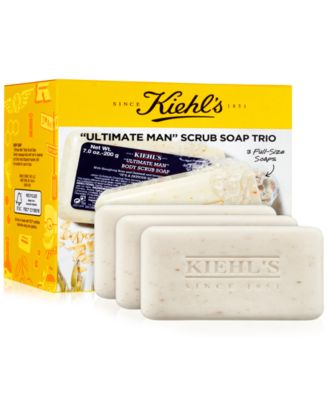 Ultimate Man Body Scrub Exfoliating Soap Bar - Kiehl's