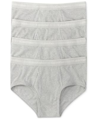 Calvin Klein Men's Classic Briefs 4-Pack U4000 - Underwear ...