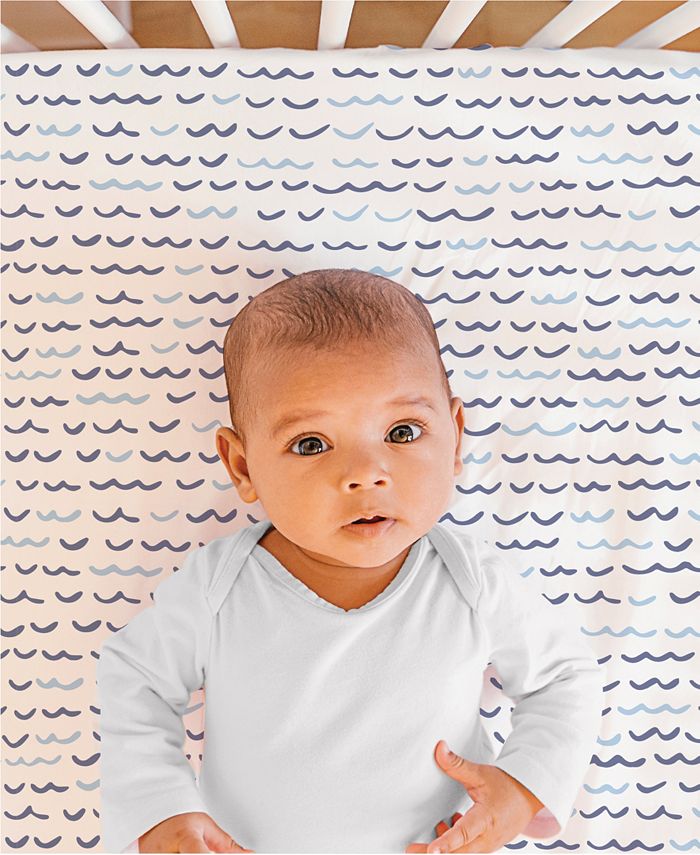 The Peanutshell Nautical Crib Sheets Set, 4 Piece Macy's