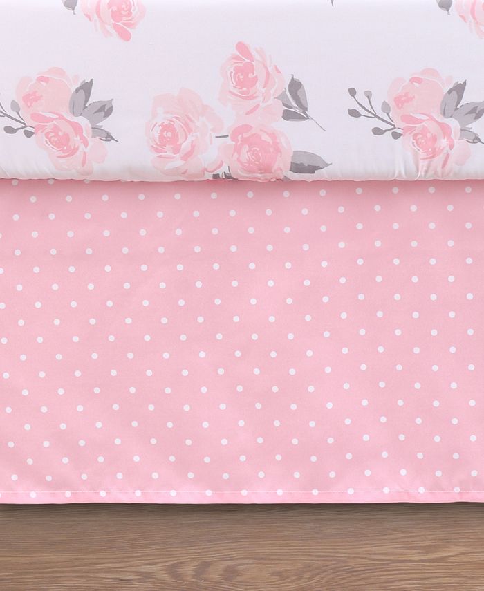 The Peanutshell Floral Crib Bedding Set, 3 Piece Macy's