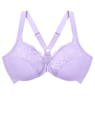 Women's Plus Size Wonder Wire Front Close T-Back Bra 1246