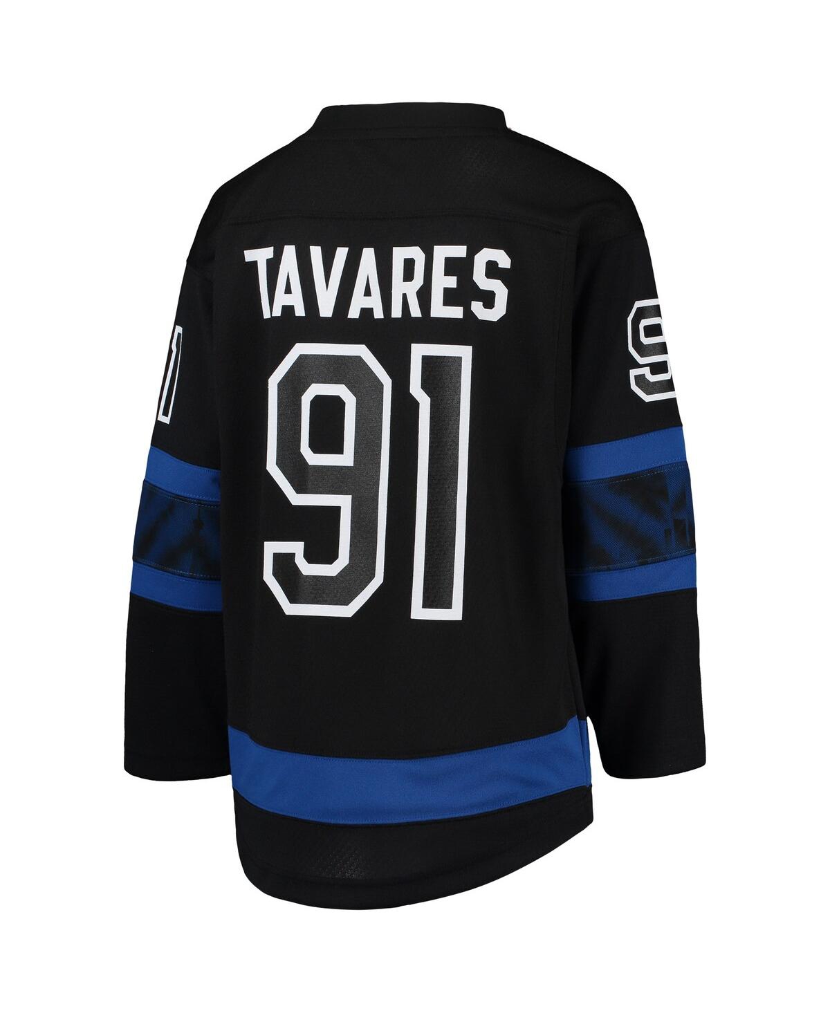 Youth Boys John TavaresToronto Maple Leafs Alternate Replica Player Jersey - Black