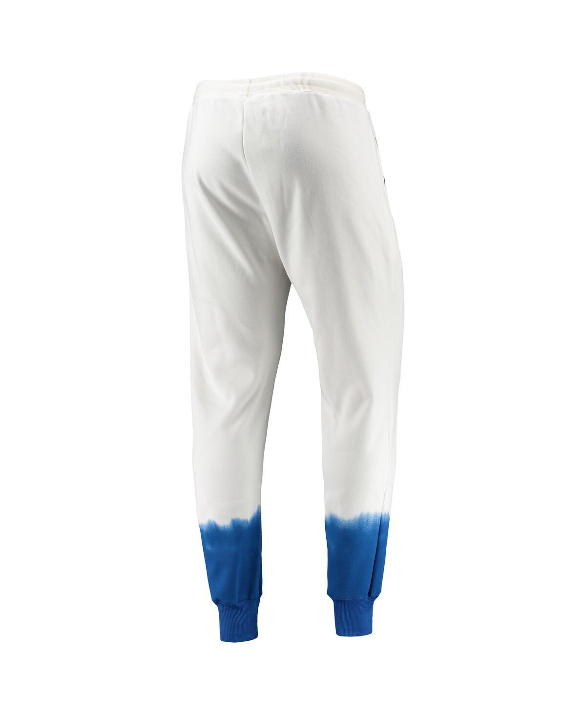 Shop Fisll Men's Oatmeal Philadelphia 76ers Double Dribble Tie-dye Fleece Jogger Pants