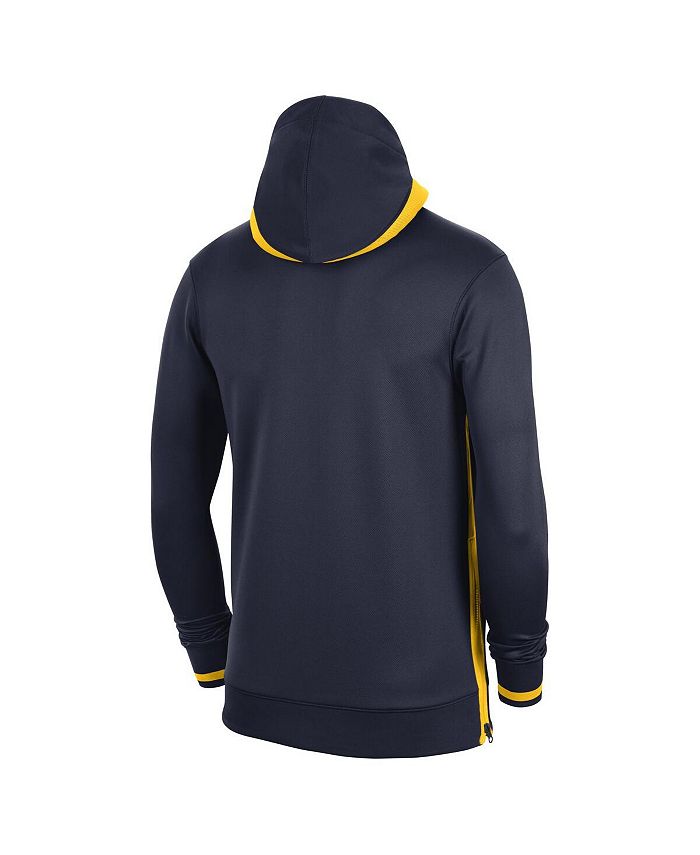 Nike Men's Navy Denver Nuggets Authentic Showtime Performance FullZip