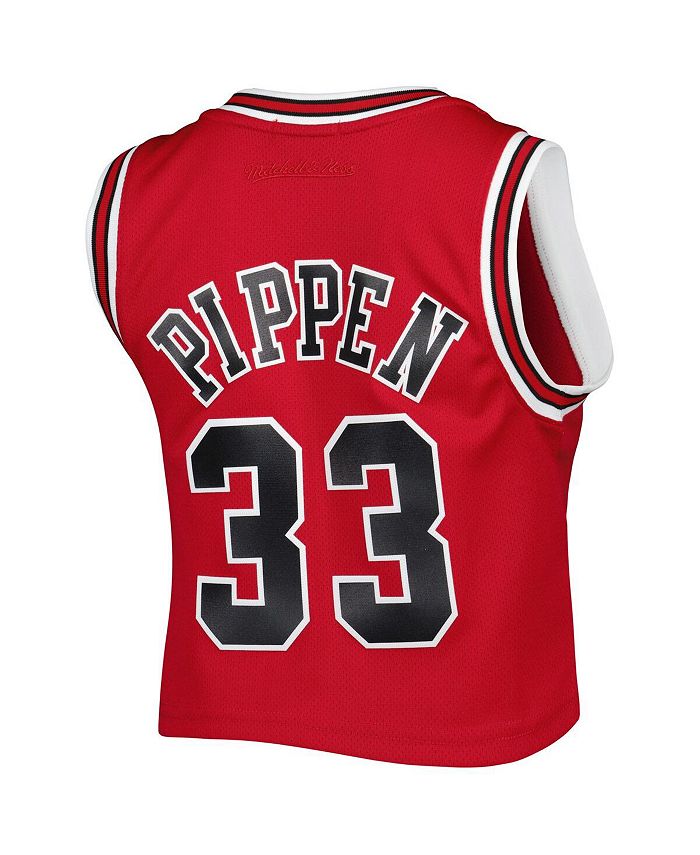 Women's Mitchell & Ness Scottie Pippen Heathered Charcoal Chicago