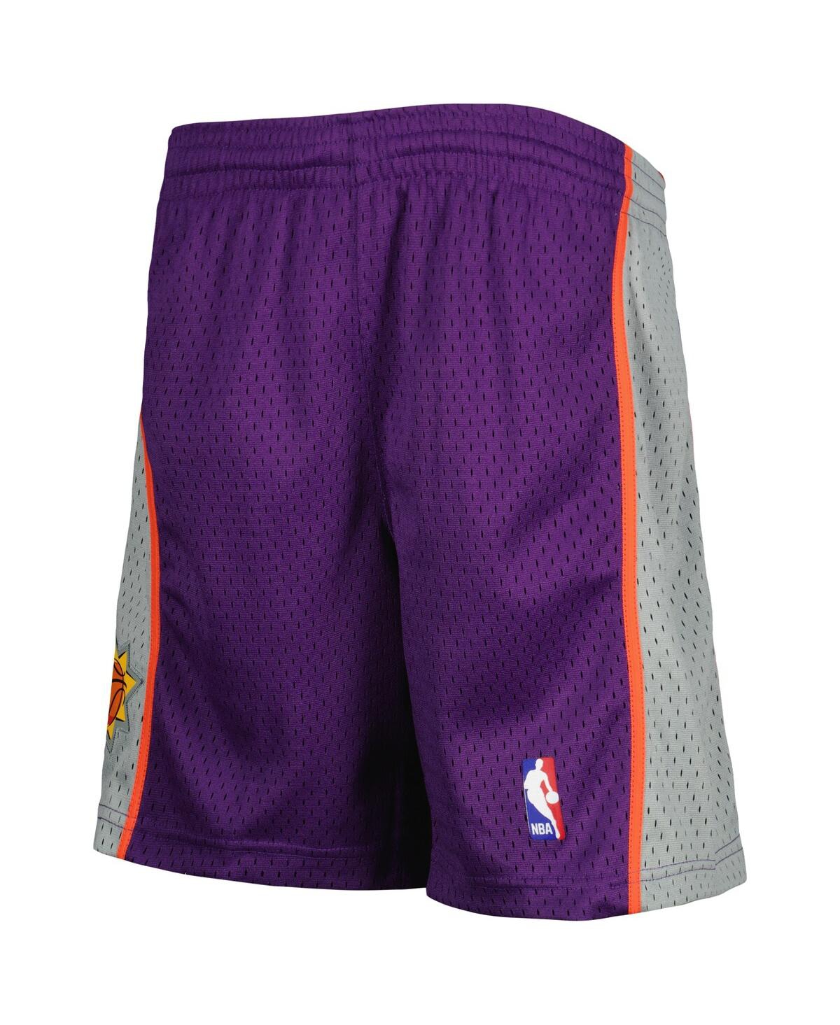 Youth Boys Mitchell & NessPhoenix Suns 1991-92 Hardwood Classics Swingman Shorts - Purple