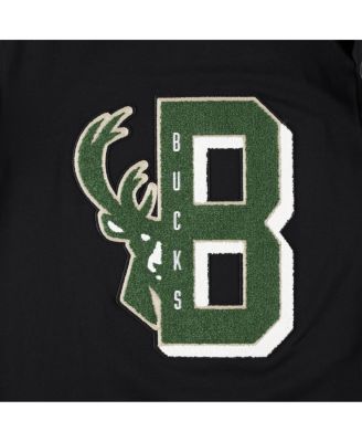 Men's Black Milwaukee Bucks Mash Up Capsule T-shirt