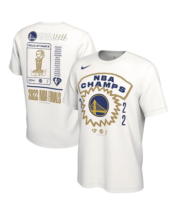 Golden State Warriors Nike Toddler 2018 NBA Finals Champions Roster T-Shirt  - White