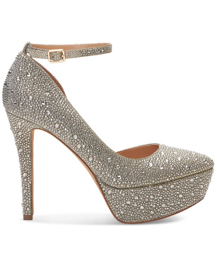 Jessica Simpson Women's Ormanda Embellished Platform Pumps & Reviews
