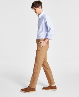 Men's Modern-Fit TH Flex Stretch Solid Performance Pants
