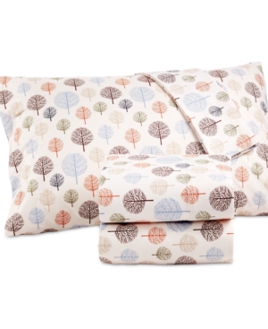 Micro Flannel Printed California King 4-pc Sheet Set