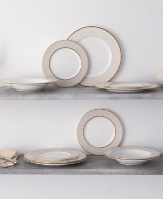 Noble Pearl Set of 4 Salad Plates, 8.50"