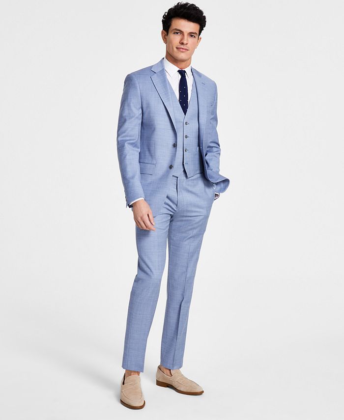 Calvin Klein Men's X-Fit Slim-Fit Stretch Suit Separates - Macy's