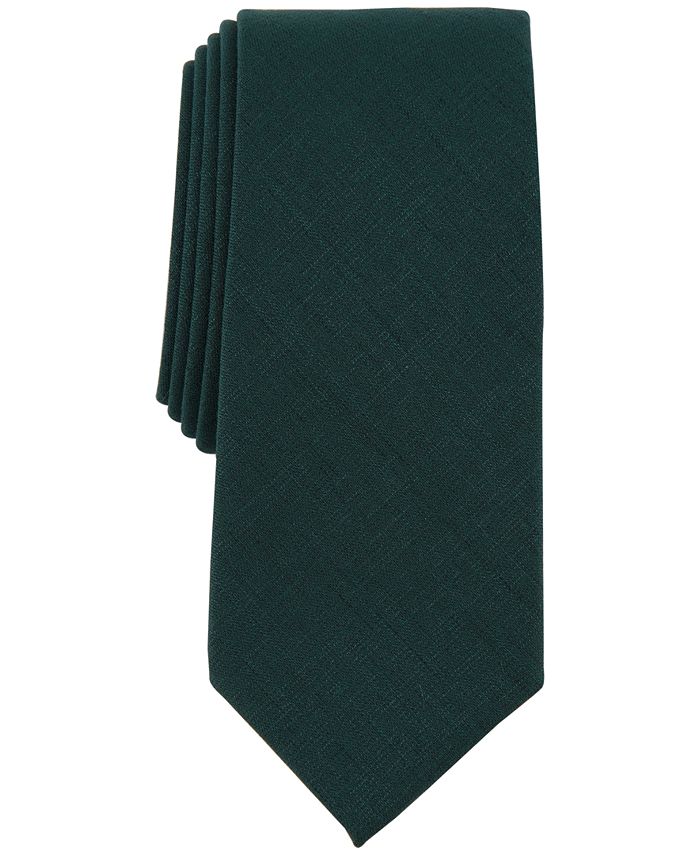 Alfani Men's Britton Solid Tie, Created for Macy's - Macy's