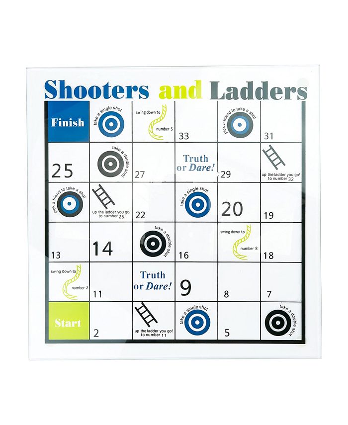 American Atelier Shooters Ladders Drinking Game, 8 Piece Macy's