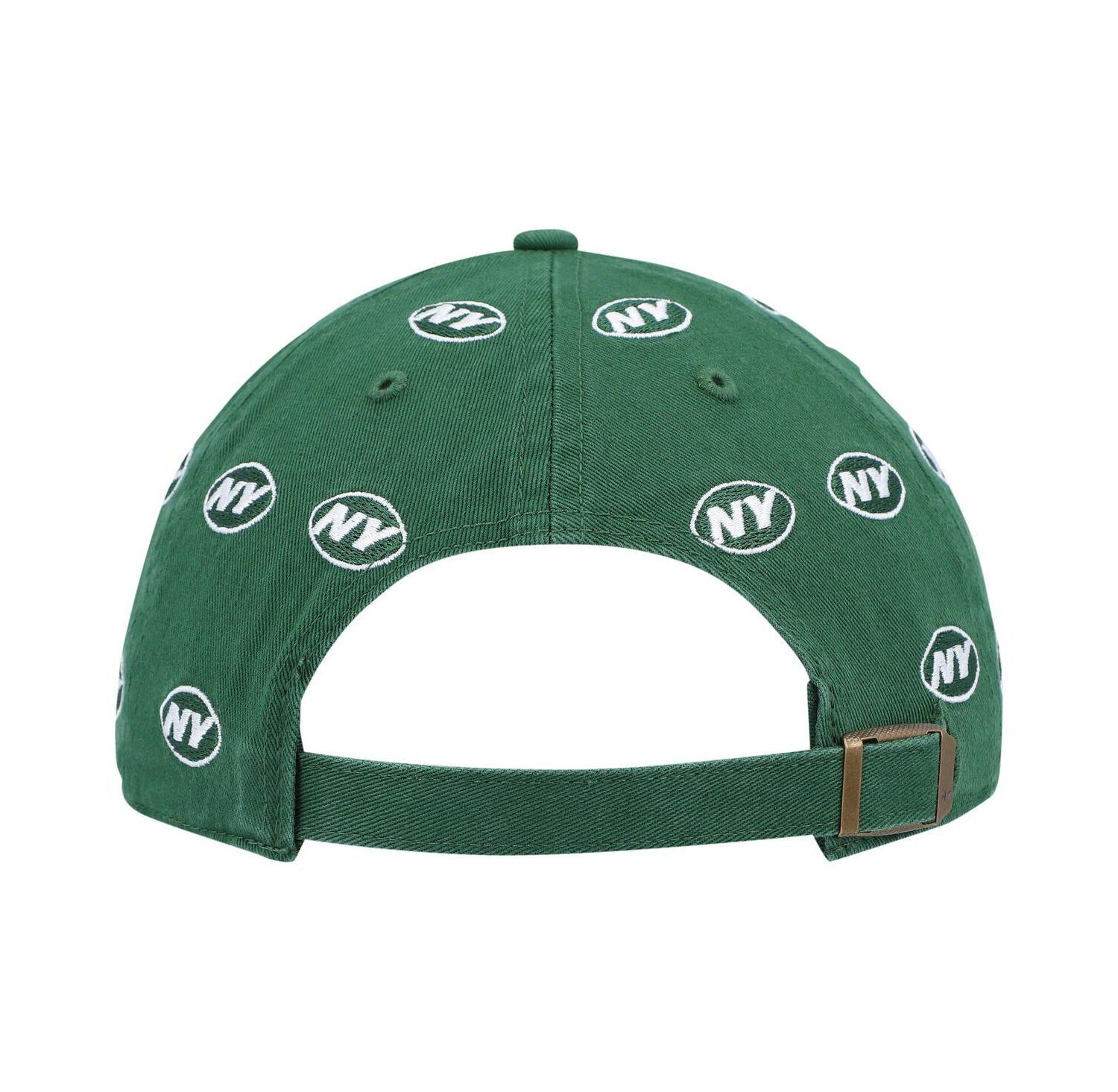 Women's '47 Green New York Jets Confetti Clean Up Adjustable Hat
