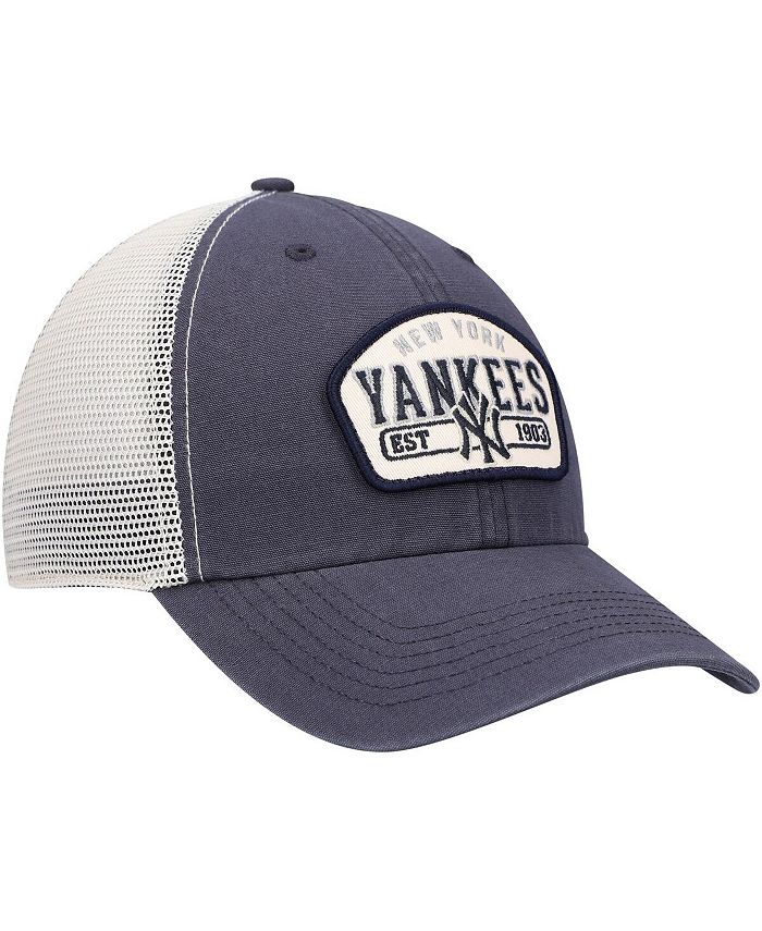 '47 Brand Men's Navy New York Yankees Penwald Clean Up Trucker Snapback ...