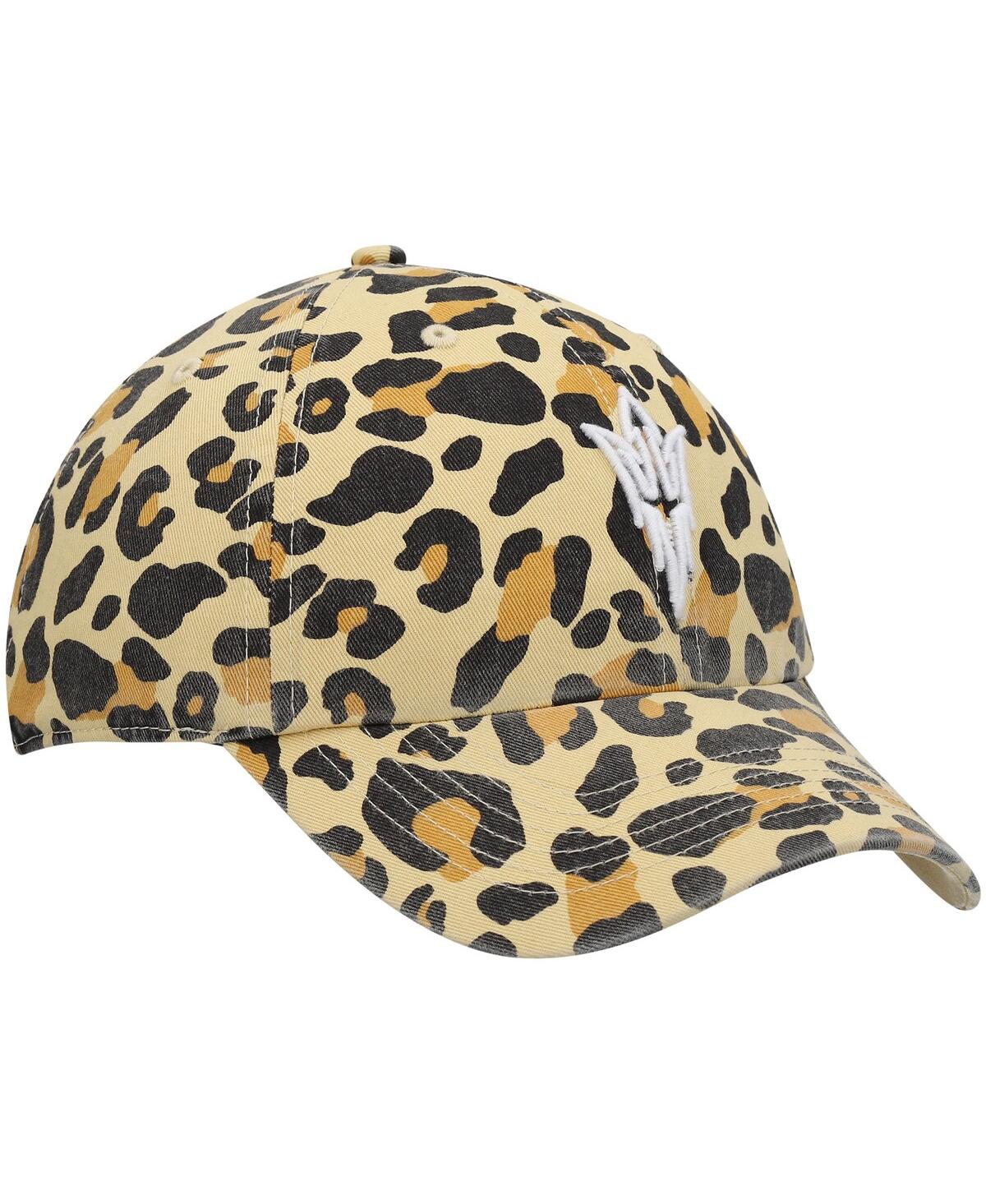47 Brand Women's '47 Gold Arizona State Sun Devils Bagheera Clean Up Adjustable Hat In Gold