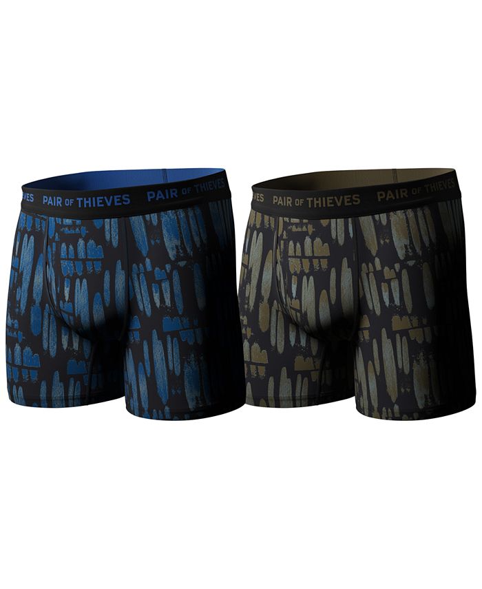 Pair of Thieves Men's Hustle 2-Pk. 4-Way Stretch Quick-Dry 5 Boxer Briefs  - Macy's