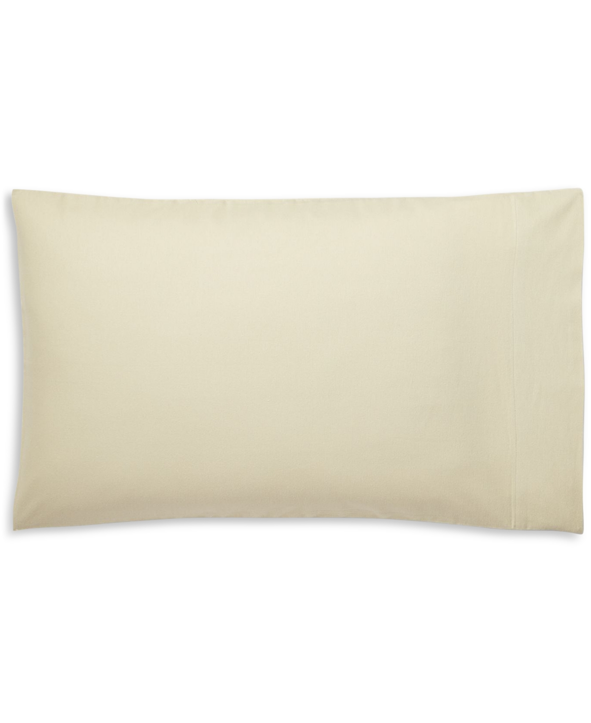 Lauren Ralph Lauren Flannel Pillowcase Pair, Standard Bedding In Light Beige