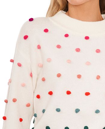 Cece pom shop pom sweater