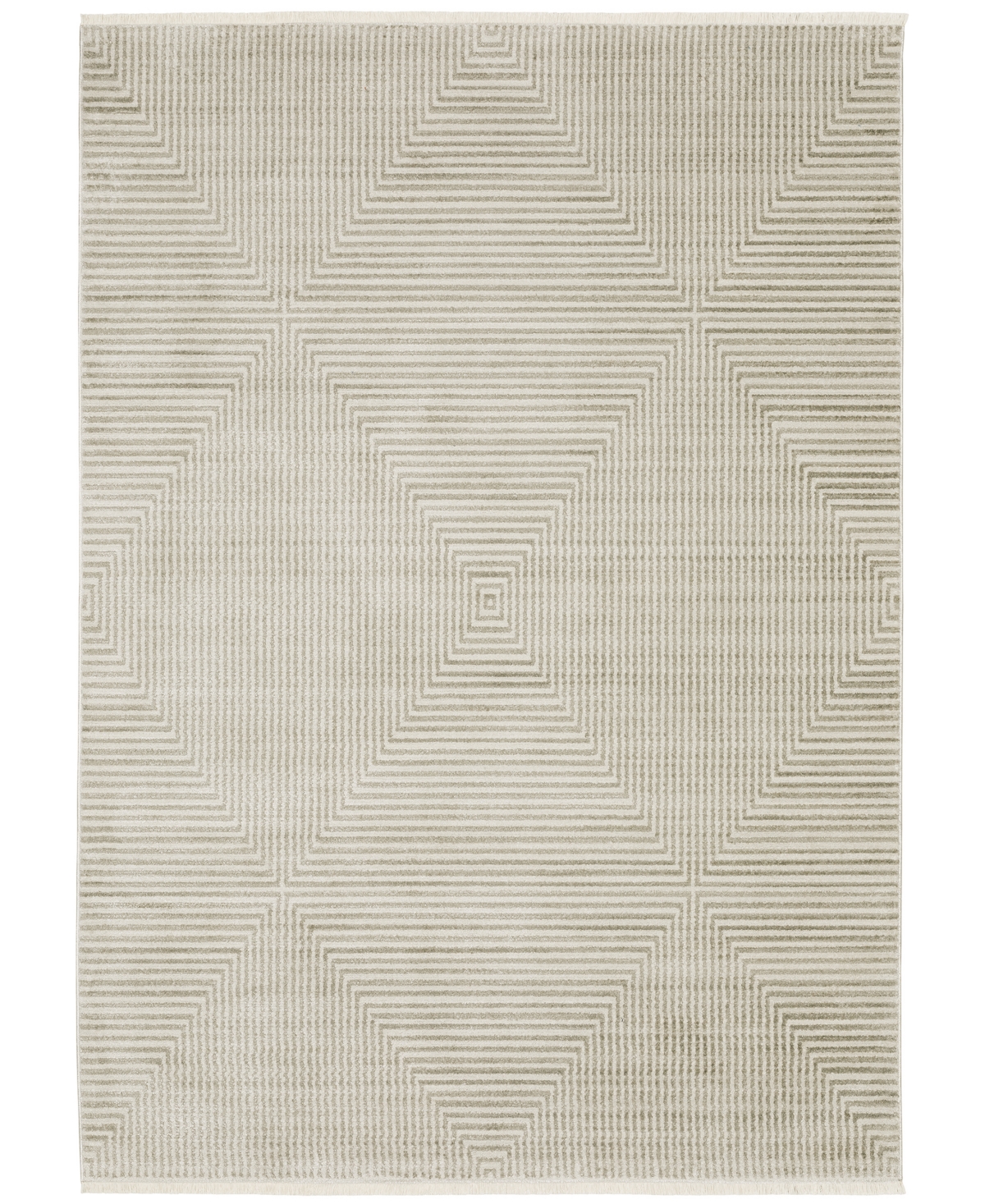 Jhb Design Bauer 041l2 5'3" X 7'6" Area Rug In Beige