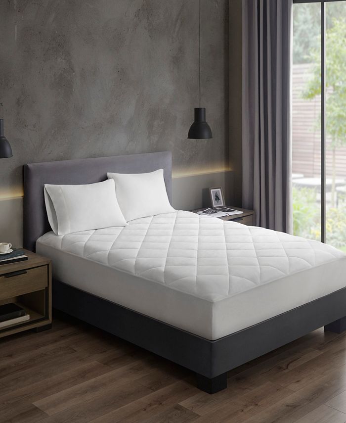 Sleep Philosophy HeiQ Smart Temp Water Resistant Mattress Pad, Queen