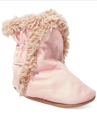 Robeez Baby Girls' Classic Booties