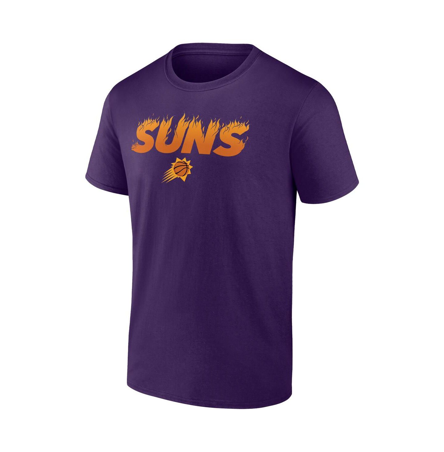 Мужская футболка Fanatics Purple Phoenix Suns On Fire Hometown Collection — фото 3