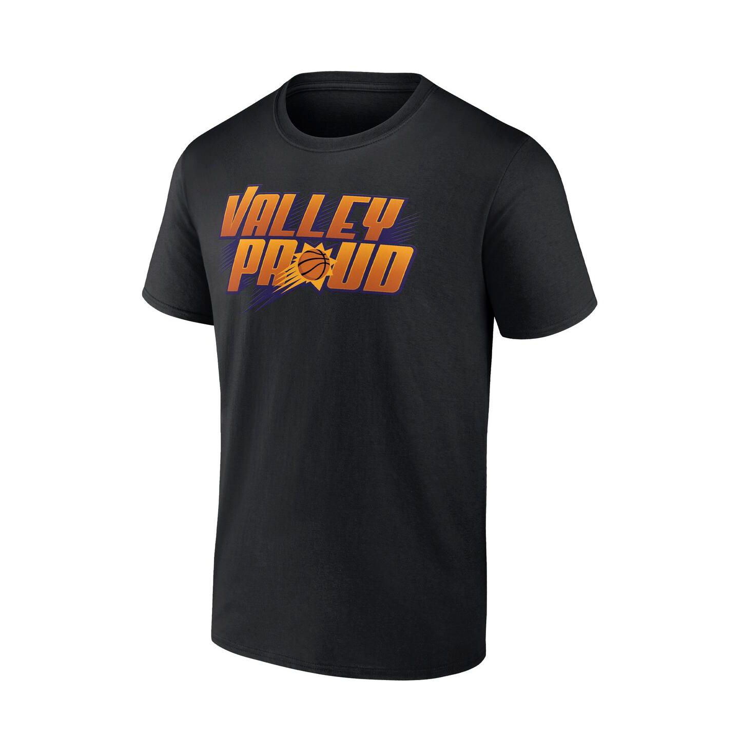 Мужская футболка Fanatics Black Phoenix Suns Valley Proud Hometown Collection — фото 2