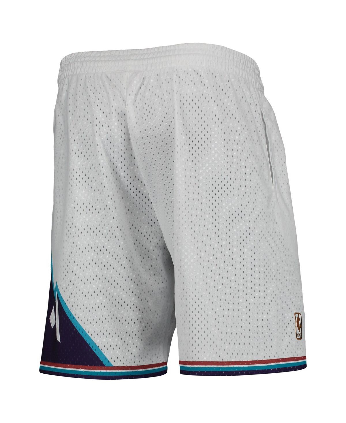 Mitchell & Ness Men's  White Utah Jazz 1996-97 Hardwood Classics Swingman Shorts In White
