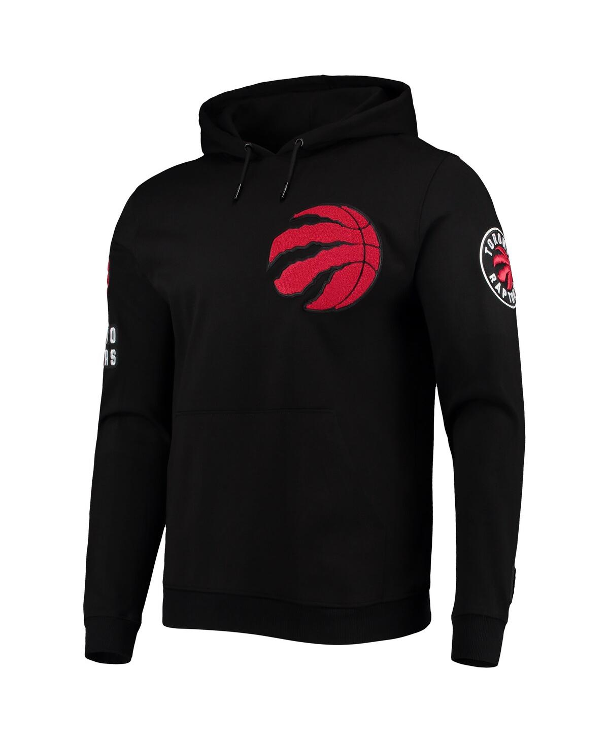 Men's Pro StandardToronto Raptors Chenille Team Pullover Hoodie - Black