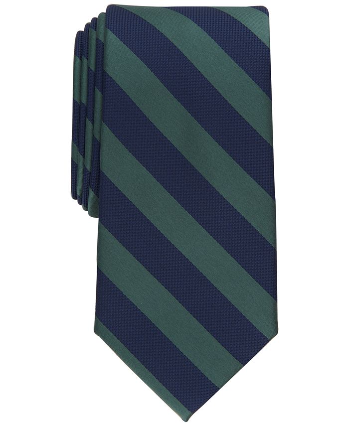 Club Room Men's Hawley Stripe Tie, Created for Macy's - Macy's