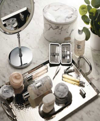 19-Pc. White Marble Luxe Home Spa Gift Set
