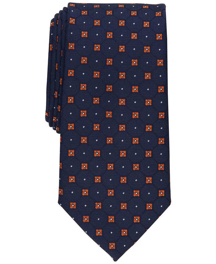 Club Room Men's Geller Classic Geometric Neat Tie, Created for Macy's ...