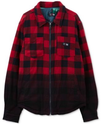 plaid lumber jacket