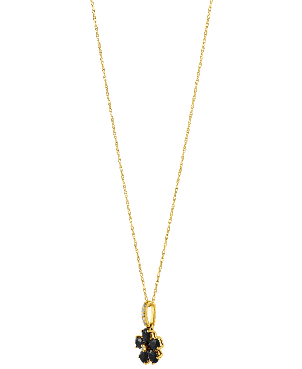 & Diamond Accent Flower 18