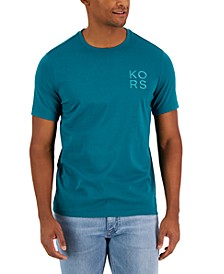 Men's Short-Sleeve Embroidered Logo T-Shirt, Created for Macy's 