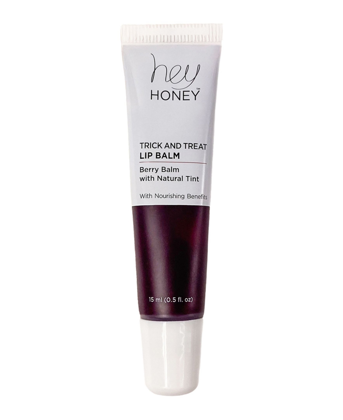 Hey Honey Trick and Treat Lip Balm Berry Balm with Natural Tint, 15 ml